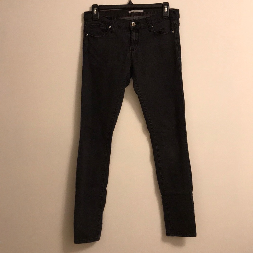 Faded Black Denim Jeans